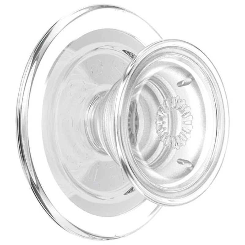 Prise ronde PopGrip MagSafe avec anneau adaptateur - Transparent