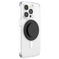 Prise extensible avec support universel MagSafe PopGrip de PopSockets pour téléphone cellulaire - Noir