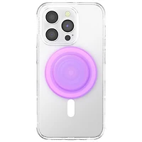 Prise extensible avec support universel MagSafe PopGrip de PopSockets pour téléphone cellulaire - Rose opalescent