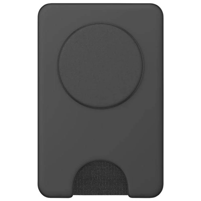 PopSockets MagSafe PopWallet+ (Plus) Universal Cell Phone Expanding Grip & Stand - Black