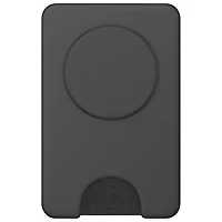 PopSockets MagSafe PopWallet+ (Plus) Universal Cell Phone Expanding Grip & Stand - Black