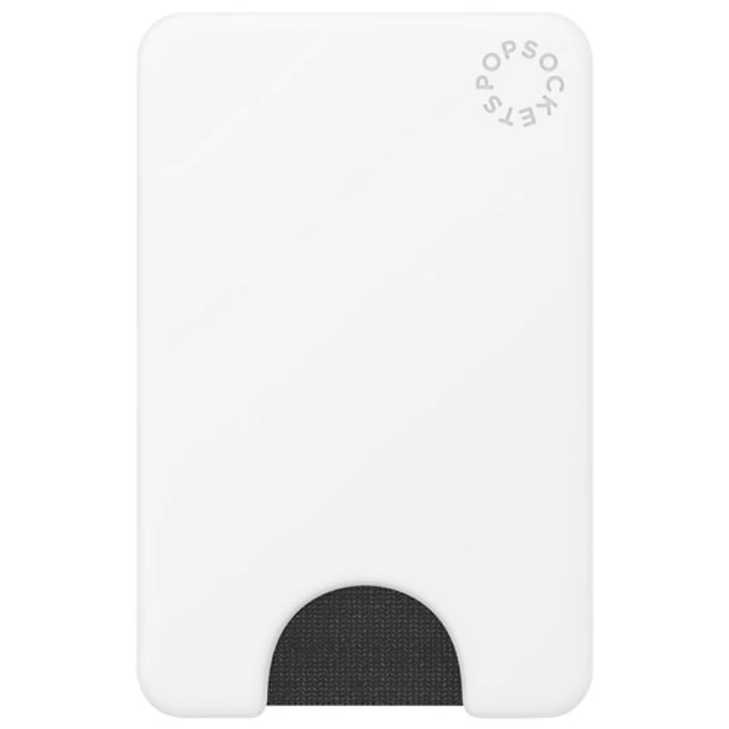 PopSockets PopWallet MagSafe Phone Wallet - White