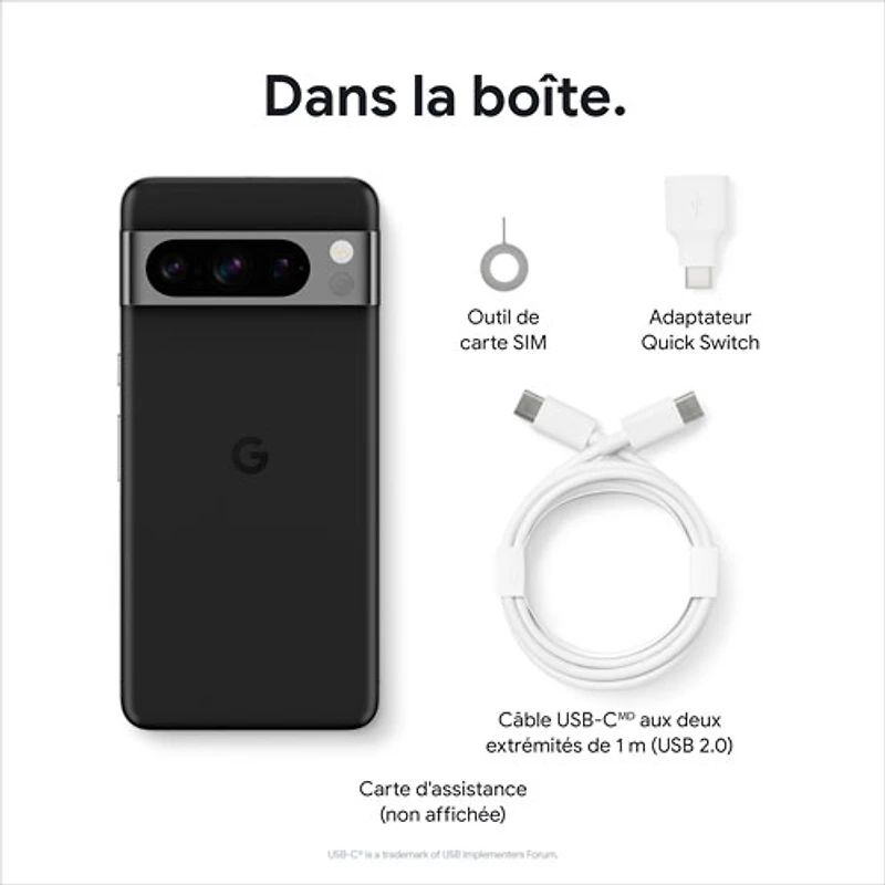 Koodo Google Pixel 8 Pro 512GB - Obsidian - Select Tab Plan