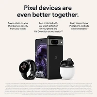 Pixel 8 de 256 Go de Google avec Freedom Mobile - Rose - Paiement Balance mensuel