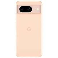 Pixel 8 de 256 Go de Google avec Freedom Mobile - Rose - Paiement Balance mensuel