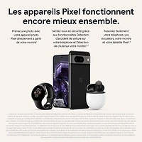 Pixel 8 de 256 Go de Google avec Freedom Mobile - Rose - Paiement Balance mensuel