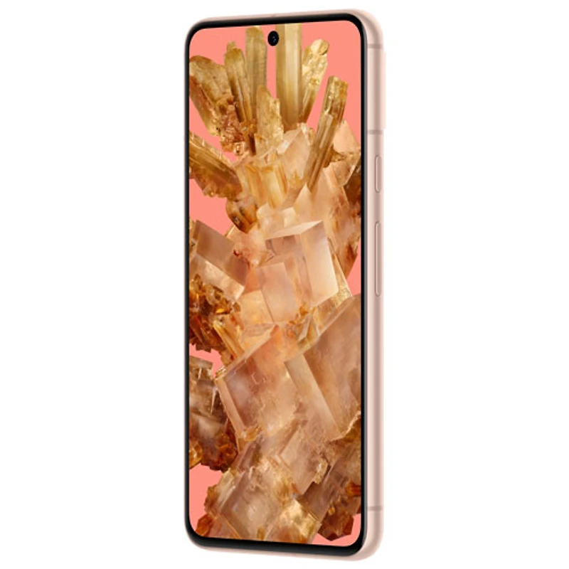Pixel 8 de 256 Go de Google avec Freedom Mobile - Rose - Paiement Balance mensuel
