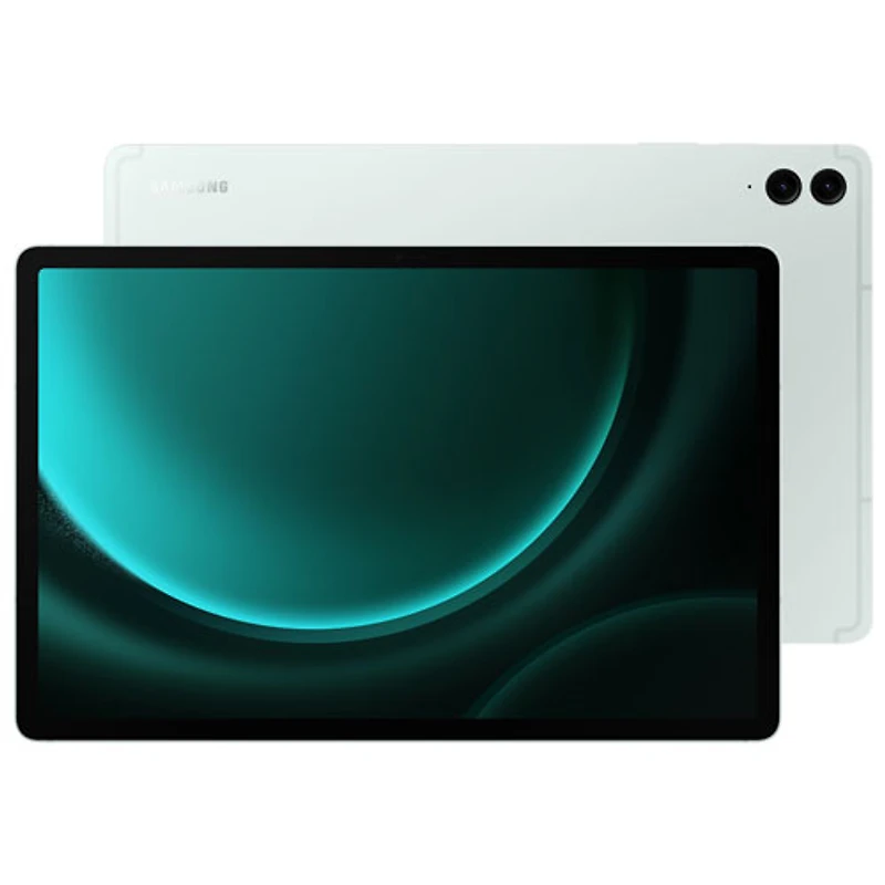 Tablette 12,4 po 256 Go Android Galaxy Tab S9 FE+ de Samsung avec Exynos 1380 - Vert pâle