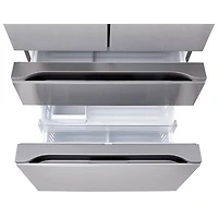 LG 36" 29.6 Cu. Ft. French Door Refrigerator w/ Water & Ice Dispenser (LF30S8210S) - Smudge Proof Stainless Steel