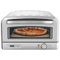 Four à pizza d'intérieur de 12 po de Cuisinart - Acier inoxydable