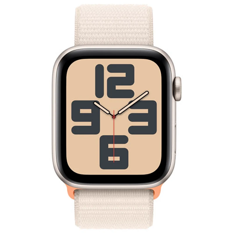 Apple Watch SE (GPS + Cellular) avec boîtier de 44 mm en aluminium comète et bracelet sport comète par Rogers - Financement mensuel