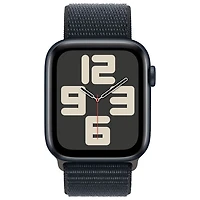 Apple Watch SE (GPS + Cellular) avec boîtier de 44 mm en aluminium minuit et bracelet sport minuit par Rogers - Financement mensuel