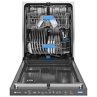 Lave-vaisselle encastrable 24 po 44 dB avec troisième panier Profile de GE (PDP715SYVFS) - Acier inoxydable