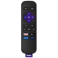 Lecteur de diffusion continue Express HD de Roku (2023) avec câble HDMI haute vitesse et télécommande simple (aucune commande de téléviseur)