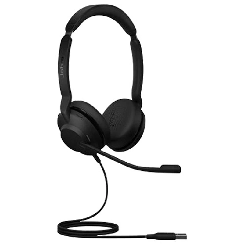 Jabra Evolve2 30 SE On-Ear Noise Cancelling Headphones - Black