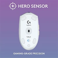 Ensemble avec casque d'écoute sans fil G435 SE de Logitech et souris de jeu G305 SE