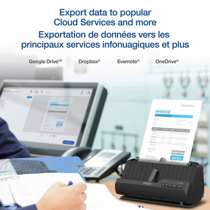 Epson WorkForce ES-C320W Wireless Document Scanner