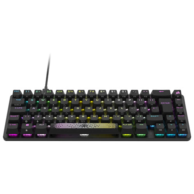 Clavier de jeu mécanique rétroéclairé à touches optiques RVB OPX K65 Pro Mini 65 % de Corsair