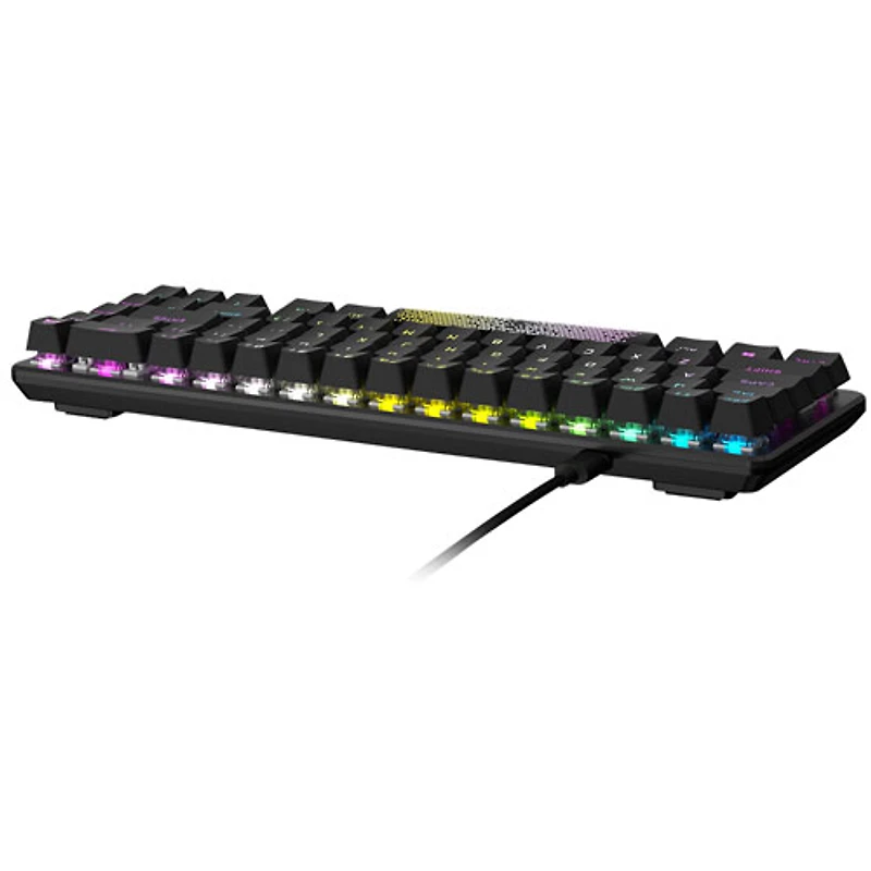 Clavier de jeu mécanique rétroéclairé à touches optiques RVB OPX K65 Pro Mini 65 % de Corsair