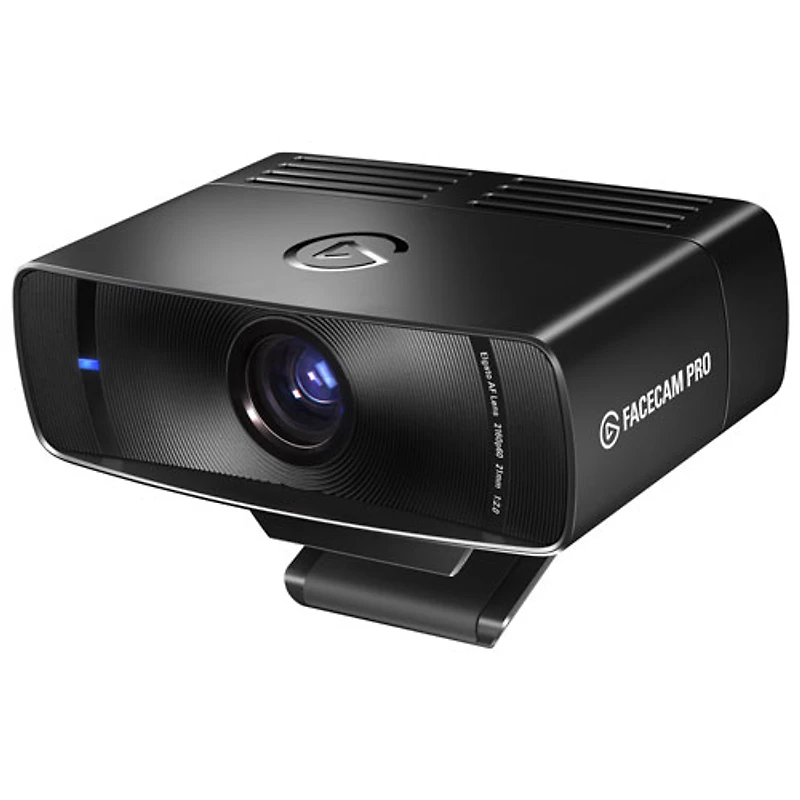 Elgato - Facecam Pro, True 4K60 Ultra HD Webcam SONY Starvis Sensor for Video Conferencing, Gaming and Streaming - Black
