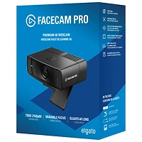 Caméra Web UHD 4K Facecam Pro d'Elgato (10WAB9901)