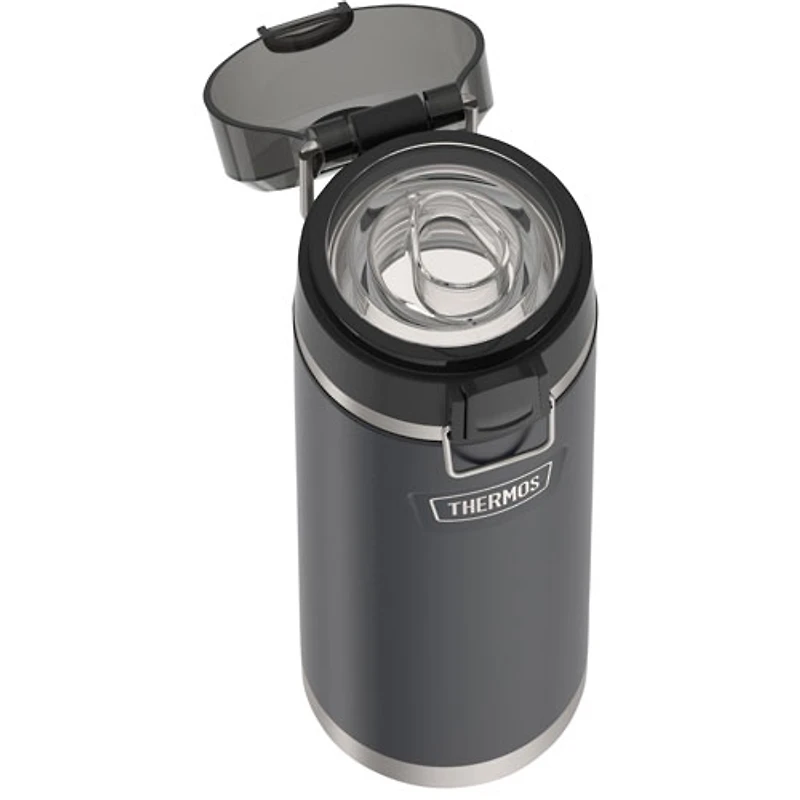 Tasse de voyage en acier inoxydable de 710 ml (24 oz) de Thermos - Noir
