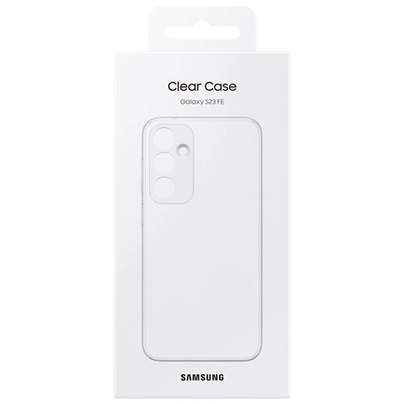Samsung Fitted Soft Shell Case for Galaxy S23FE - Clear