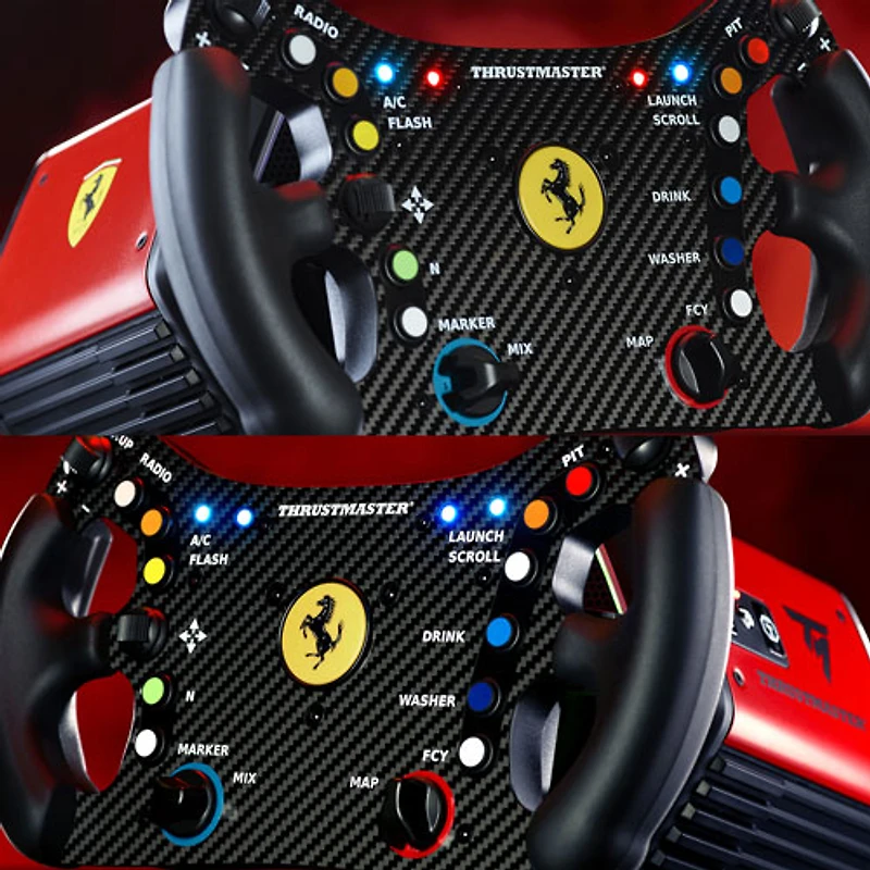 Volant de course complémentaire de Thrustmaster - Édition Ferrari 488 GT3