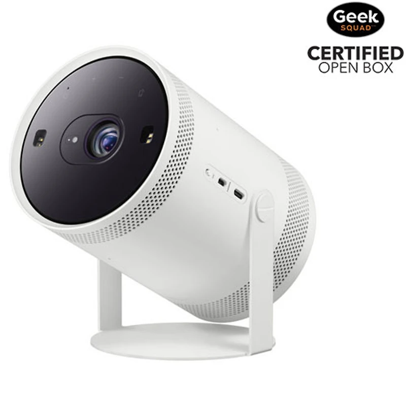 Open Box - Samsung The Freestyle 1080p LED Portable Home Theatre Projector (SP-LFF3CLAXXZC) - White