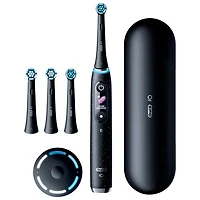 Brosse à dents électrique rechargeable iO de série 10 d'Oral-B - Noir