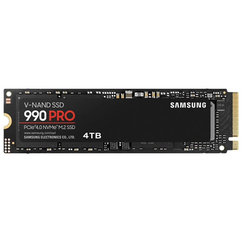 Samsung 990 Pro 4TB NVMe PCI-e Internal Solid State Drive (MZ-V9P4T0BAM)