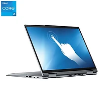 Portable à écran tactile de 14 po ThinkPad X1 Yoga Gen 8 de Lenovo - Gris tempête (Core i5 d'Intel/SSD 256 Go/RAM 16 Go) - Français