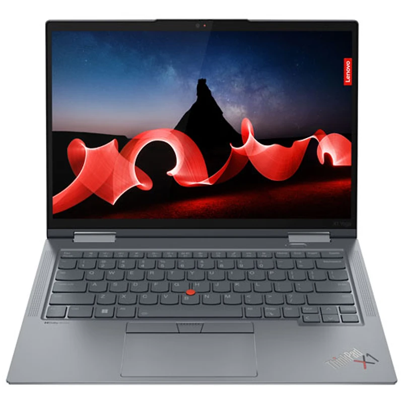 Portable à écran tactile de 14 po ThinkPad X1 Yoga Gen 8 de Lenovo - Gris tempête (Core i5 d'Intel/SSD 256 Go/RAM 16 Go) - Français