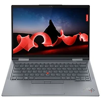Portable à écran tactile de 14 po ThinkPad X1 Yoga Gen 8 de Lenovo - Gris tempête (Core i5 d'Intel/SSD 256 Go/RAM 16 Go) - Français