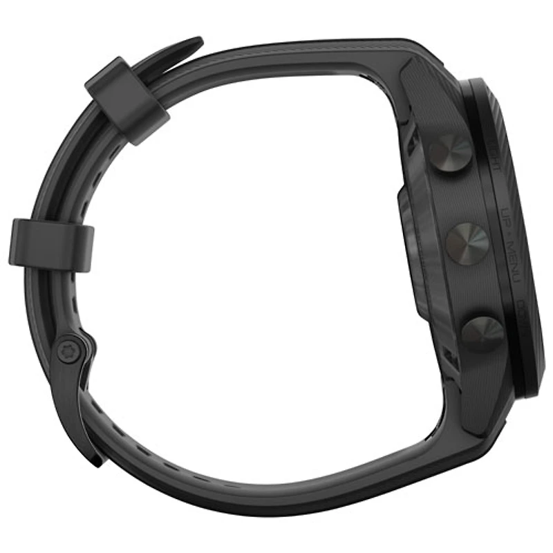Montre intelligente Bluetooth de 48 mm MARQ Athlete (Gen 2) Carbon Edition de Garmin pour la course - Noir