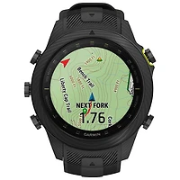 Montre intelligente Bluetooth de 48 mm MARQ Athlete (Gen 2) Carbon Edition de Garmin pour la course - Noir