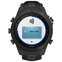 Montre intelligente Bluetooth de 48 mm MARQ Athlete (Gen 2) Carbon Edition de Garmin pour la course - Noir