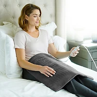 PureRelief Deluxe Heating Pad - XXL - Grey