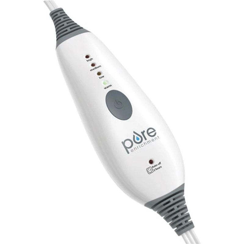 Coussin chauffant de luxe de PureRelief - Gris