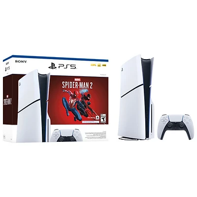 PlayStation 5 Slim Console - Marvel's Spider-Man 2 Bundle