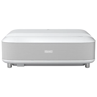 Projecteur de cinéma maison intelligent laser HDR 4K à diffusion en continu Android TV EpiqVision Ultra LS650 d'Epson - Blanc