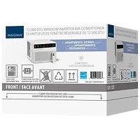 Climatiseur de fenêtre d'Insignia - 12 000 BTU (NS-AC12WWH5-C) - Blanc/Gris - Exclusivité Best Buy