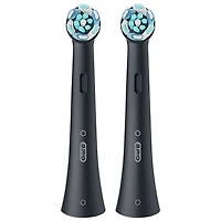 Têtes de brosse de rechange iO Series Ultimate Clean d'Oral-B (iO RB CB-2) - Paquet de 2 - Noir
