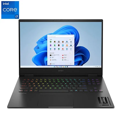 Portable de jeu de 16,1 po OMEN 16 de HP - Noir ombré (Core i7-13700HX d'Intel/SSD 1 To /RAM 16 Go/GeForce RTX 4070)
