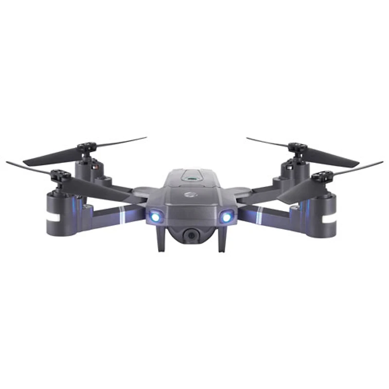 Drone/avion téléguidé vidéo Skyhawk de Vivitar avec caméra et manette - Noir - Exclusivité de Best Buy