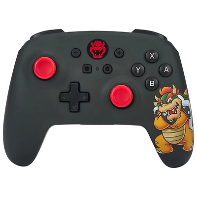 PowerA King Bowser Wireless Controller for Nintendo Switch - Black