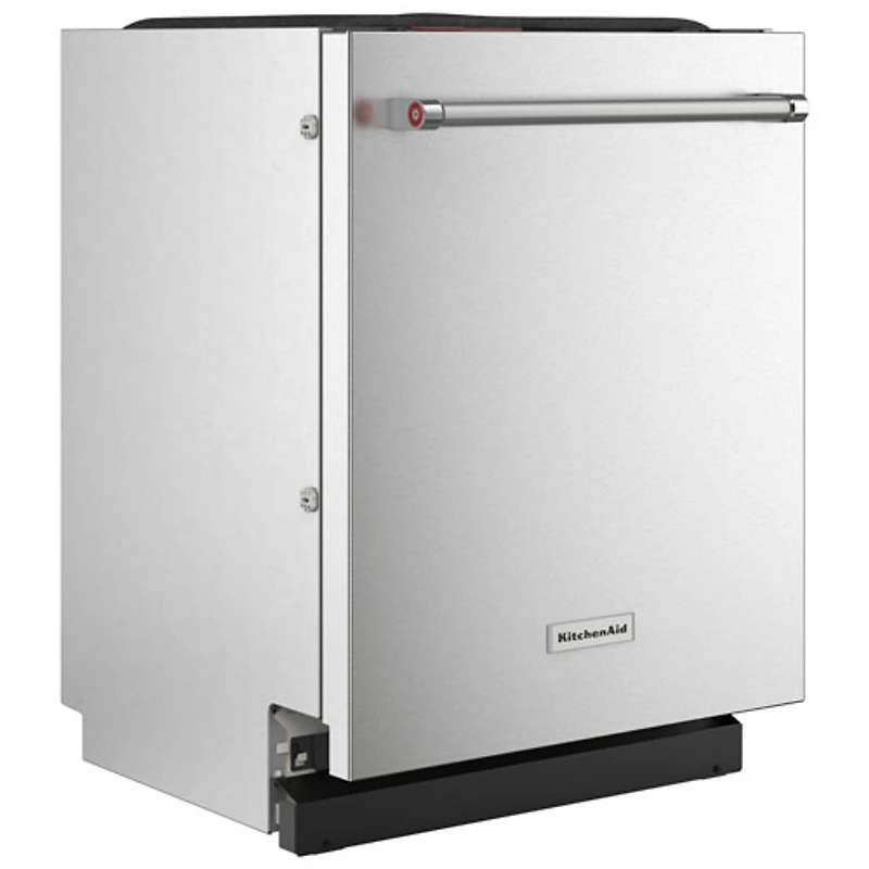 Lave-vaisselle encastrable 24 po 39 dB avec cuve inox et 3e panier de KitchenAid (KDTF924PPS) - Inox