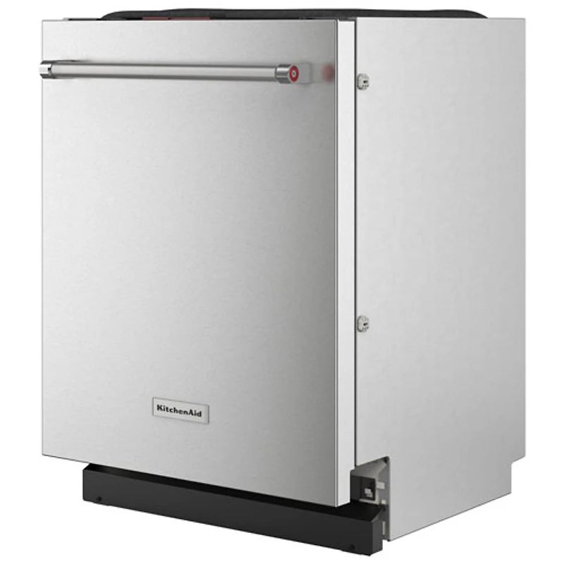 Lave-vaisselle encastrable 24 po 39 dB avec cuve inox et 3e panier de KitchenAid (KDTF924PPS) - Inox