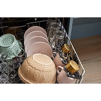 Lave-vaisselle encastrable 24 po 44 dB avec cuve inox et 3e panier de Whirlpool (WDT550SAPZ) - Inox