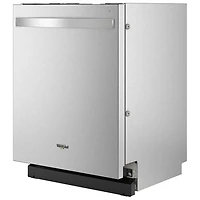 Lave-vaisselle encastrable 24 po 44 dB avec cuve inox et 3e panier de Whirlpool (WDT550SAPZ) - Inox
